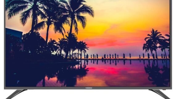 شاشة تورنيدو 43 بوصة FHD ، مدخلين HDMI ، مدخلين فلاشة 43EL8250E-B