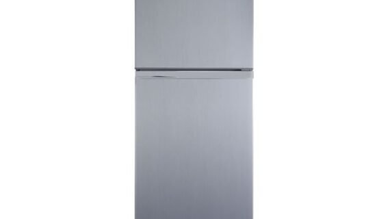 ثلاجة توشيبا نوفروست 304 لتر ، سيلفر GR-EF33-T-SL