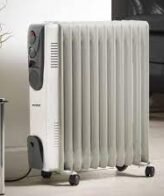 دفاية زيت هيلر 11 ريشة ، 2000 وات ، 12 متر ، مروحة ، بيج MAV 2011 T