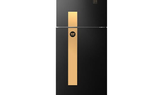 ثلاجة فريش ديجيتال 397 لتر اسود زجاج - FNT-MR470YGMLG