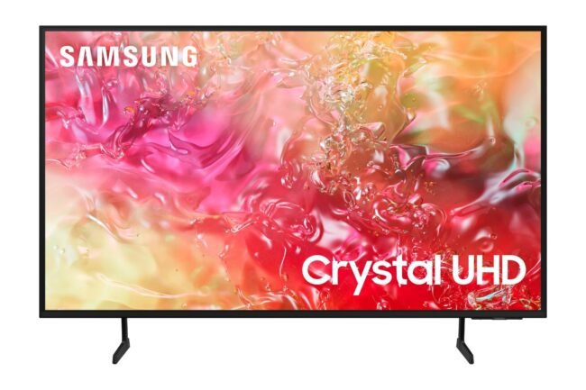 تلفزيون سامسونج سمارت 43 بوصة بدقة 4K UHD، وتقنية LED مع ريسيفر داخلي - 43DU7000