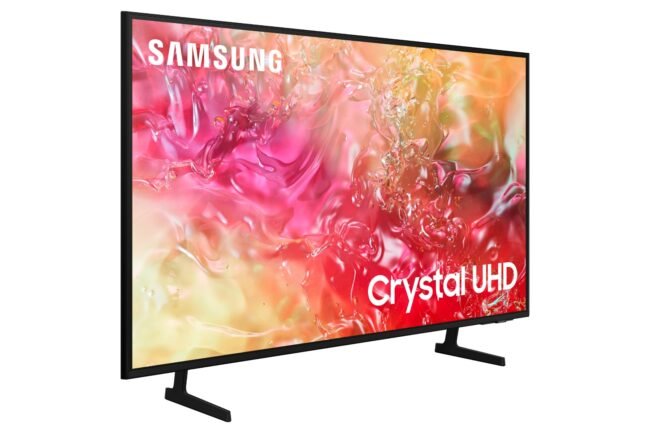 تلفزيون سامسونج سمارت 43 بوصة بدقة 4K UHD، وتقنية LED مع ريسيفر داخلي - 43DU7000