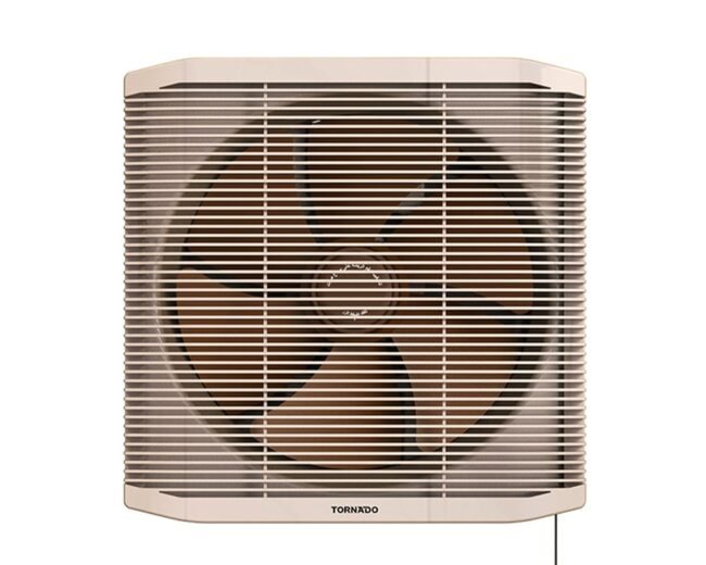 شفاط مطبخ تورنيدو 25 سم كريمي × بني TVH-25CN