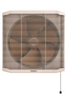 شفاط مطبخ تورنيدو 25 سم كريمي × بني TVH-25CN