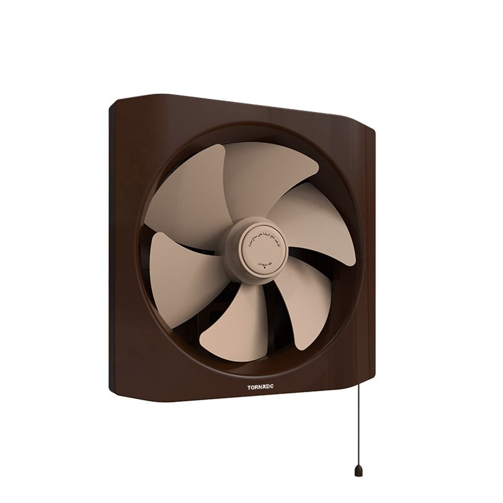 شفاط مطبخ تورنيدو 25 سم كريمي × بني TVH-25CN