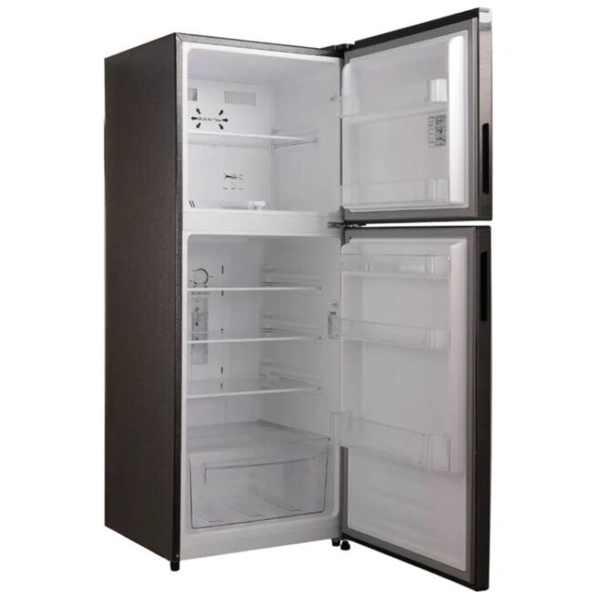 ثلاجة فريش نوفروست، 369 لتر، اسود - FNT-BS400BB