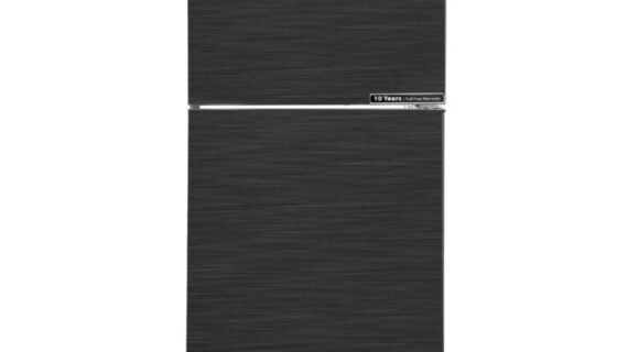 ثلاجة فريش نوفروست، 369 لتر، اسود - FNT-BS400BB