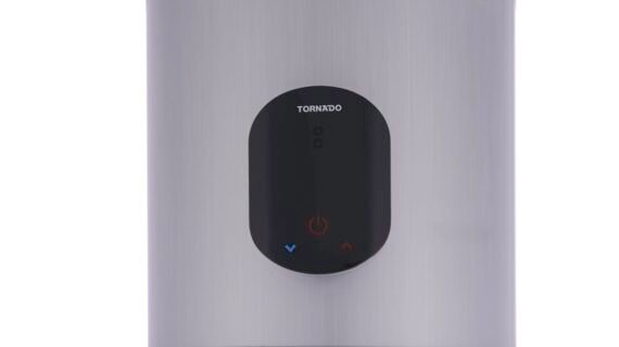 سخان مياه تورنيدو كهرباء 45 لتر ديجيتال سيلفر EWH-S45CSE-S