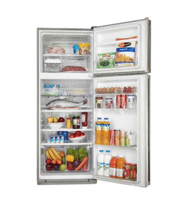 ثلاجة شارب نوفروست 450 لتر استانلس SJ-58C(ST)