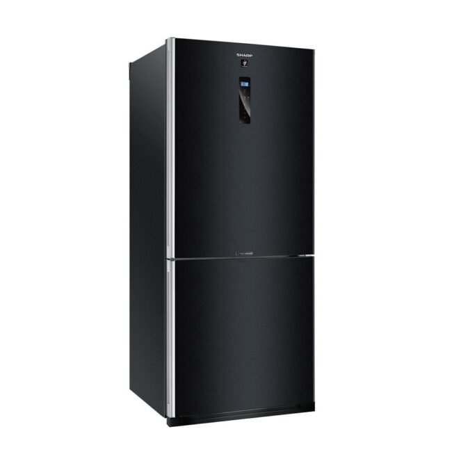 شارب ثلاجة انفرتر 450 لتر لون اسود SJ-PV60K-BK