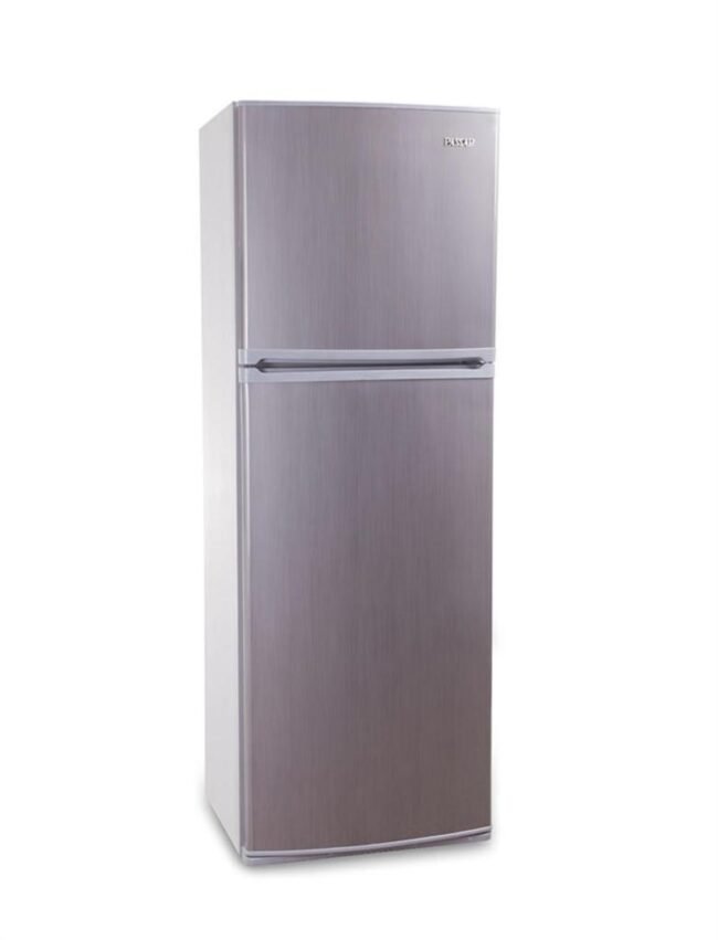 ثلاجة باساب، ديفروست، 340 لتر، 2 باب، فضى، FG390