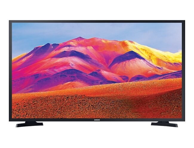 شاشة تلفزيون سامسونج سمارت 43 بوصة LED بدقة FHD مع رسيفر داخلي - UA43T5300AUXEG