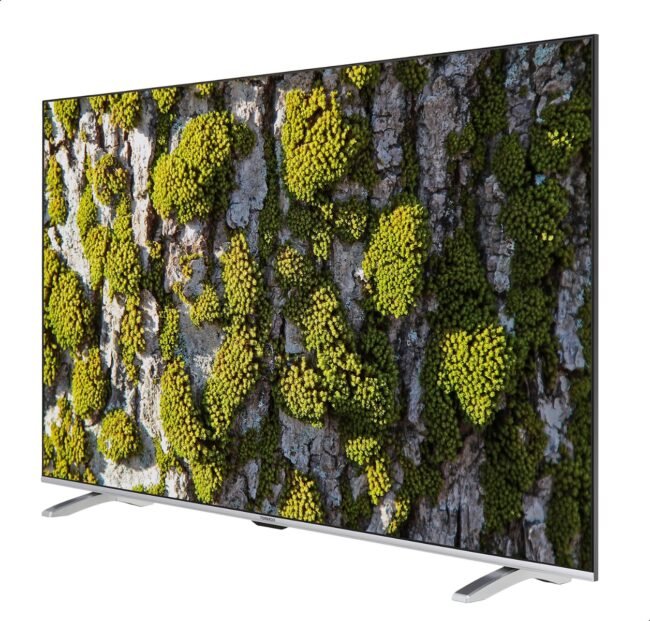 شاشة تورنيدو 4K بدون فريم 65 بوصة أندرويد ريسيفر داخلي 65UA1400E