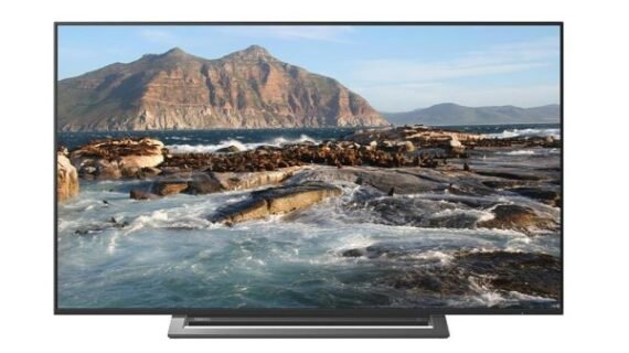 شاشة توشيبا 4K بدون فريم 50 بوصة أندرويد تدعم الواي فاي 50U7950EA-S