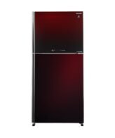 ثلاجة شارب انفرتر نوفروست 480 لتر أحمر SJ-GV63G-RD