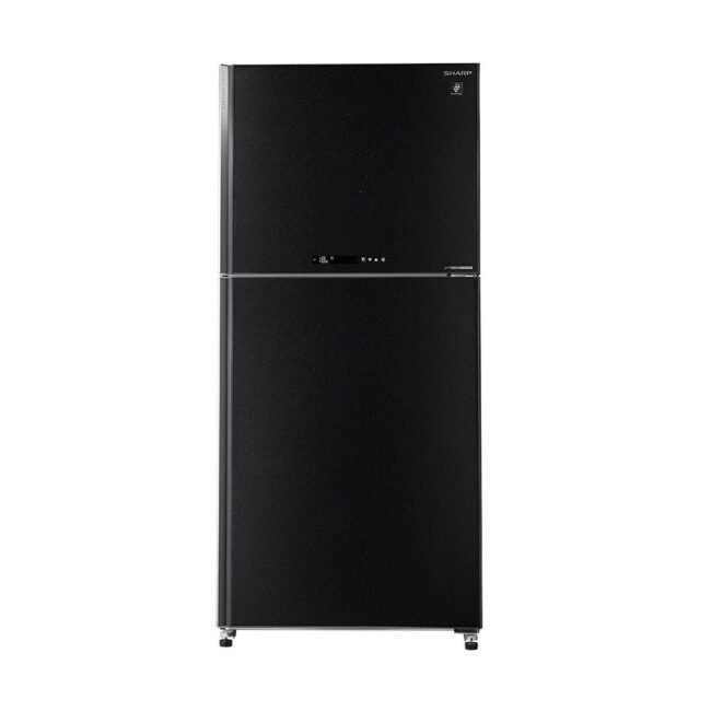 ثلاجة شارب انفرتر نوفروست 538 لتر أسود SJ-GV69G-BK