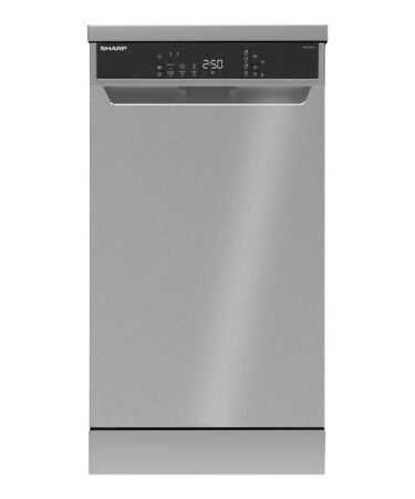 غسالة أطباق شارب 10 أفراد 45 سم شاشة رقمية 6 برامج استانلس QW-V610-SS