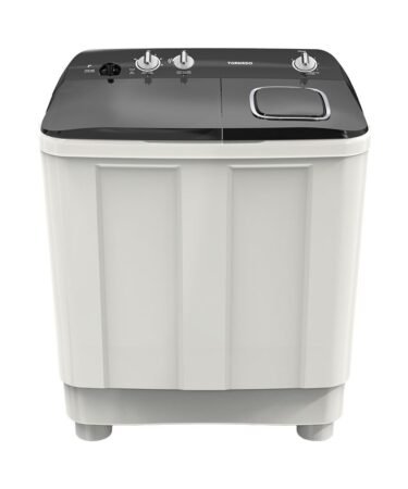 غسالة ملابس تورنيدو نصف أوتوماتيك 10 كجم طلمبة أبيض × أسود TMH-HS10CP(WK)