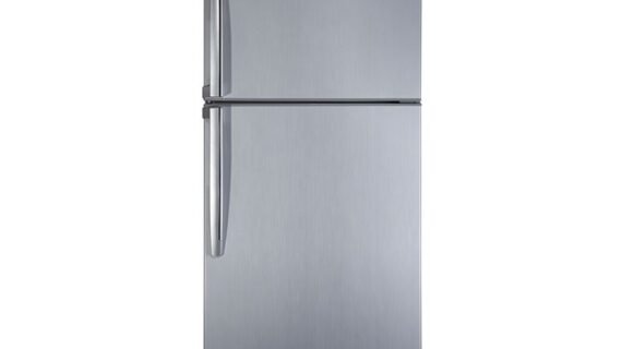 ثلاجة توشيبا نوفروست 355 لتر سيلفر GR-EF40P-R-SL