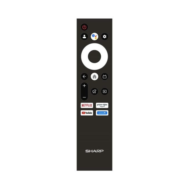 شاشة شارب 4K سمارت بدون فريم 65 بوصة ريسيفر داخلي 4T-C65FL6EX