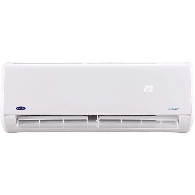 تكييف سبليت كاريير اوبتماكس برو، 1.5 حصان، بارد وساخن، ابيض - QHCT12N-708F