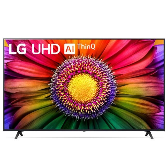 شاشة تلفزيون سمارت LED ال جي، 55 بوصة، دقة 4K UHD، مع ريموت سحري - 55UR80006LJ