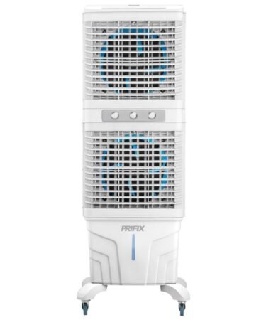مبرد هواء بريفكس مزدوج 70 لتر 3 سرعات أبيض DC102