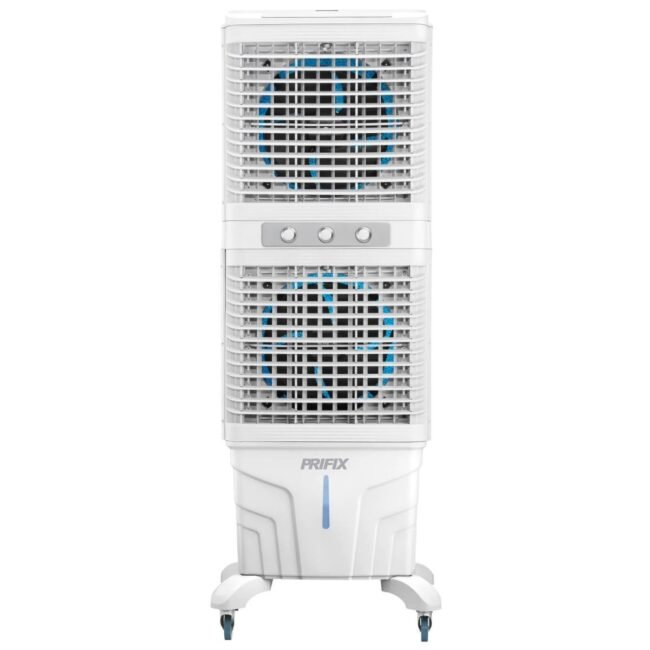 مبرد هواء بريفكس مزدوج 70 لتر 3 سرعات أبيض DC102
