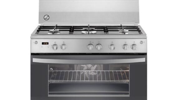 بوتجاز زانوسي 90 سم 5 شعلة ستانليس ZCG94396XB.
