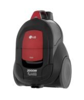 مكنسة كهربائية ال جي بدون كيس، 2000 وات، احمر - VC5420NNTR