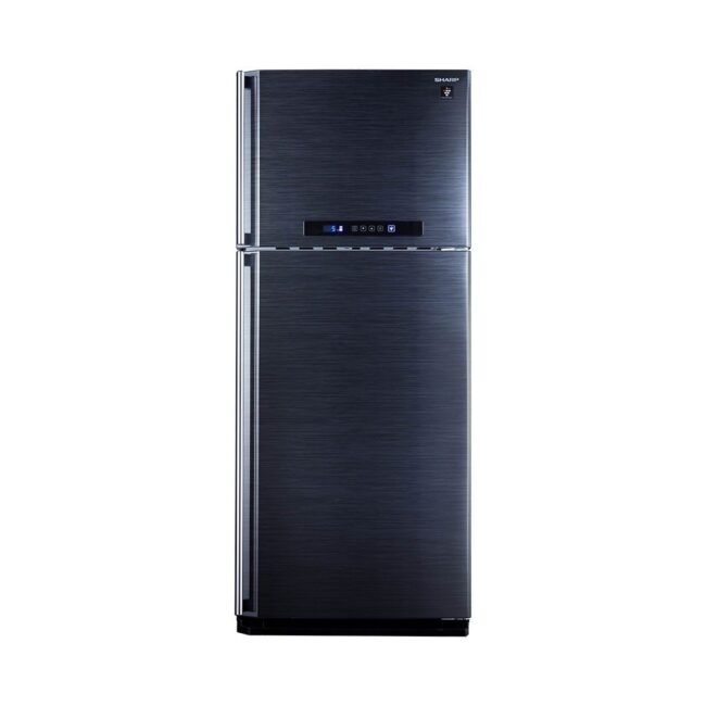 ثلاجة شارب ديجيتال نوفروست 450 لتر أسود SJ-PC58A(BK)