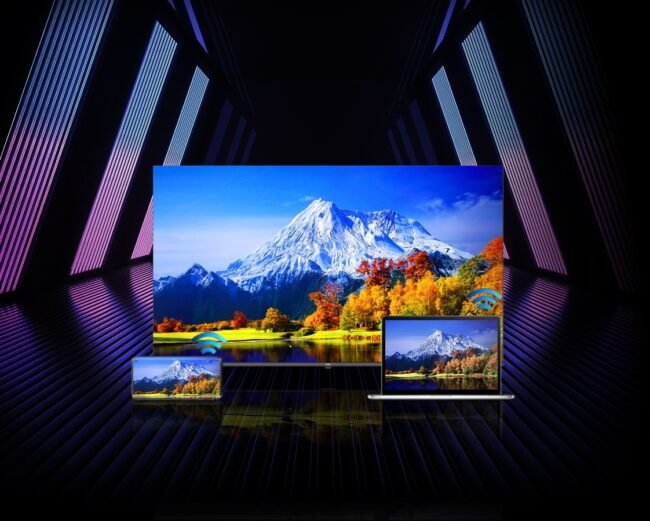 شاشة تلفزيون سمارت LED هاير 43 بوصة بدقة FHD مع ريسيفر داخلي - H43K80EF