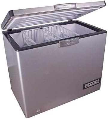 ديب فريزر أفقي باساب، ديفروست، فضي، ES 341