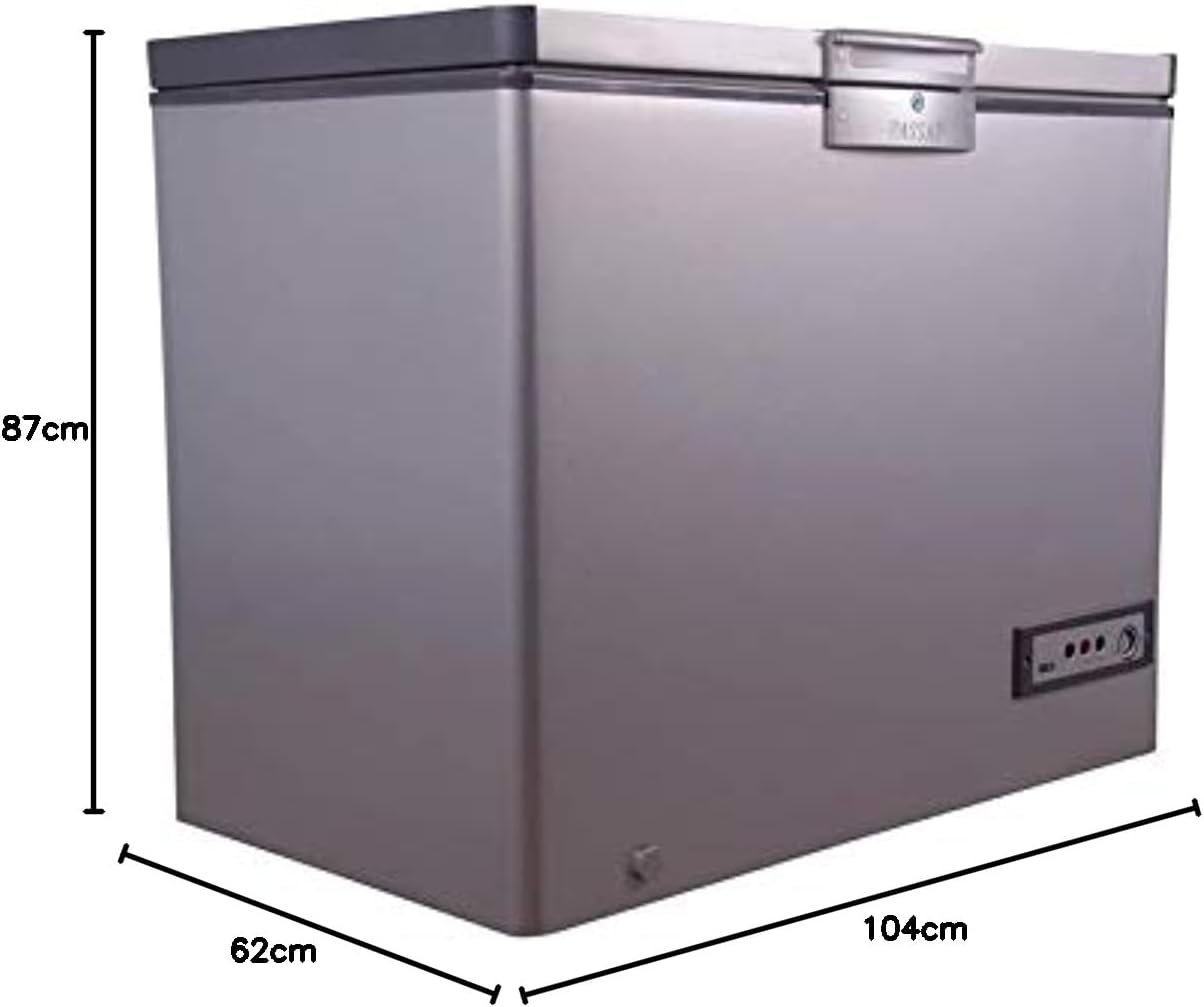 ديب فريزر أفقي باساب، ديفروست، فضي، ES 341