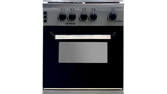 بوتاجاز فريش رينبو 4 شعلة 60*60 لون رصاصي 500017611