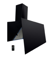 شفاط مطبخ بلت ان بيورتي، 3 سرعات، Rose Plus Bl 90Cm - أسود