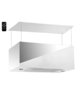 شفاط مطبخ بلت ان بيورتي، 3 سرعات، Diamond White Island90Cm - أبيض