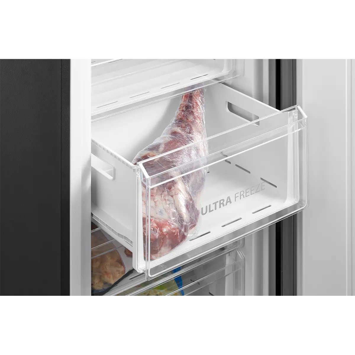 ديب فريزر رأسي توشيبا ، سعة 238 لتر ، نوفروست ، فضي - GR-RU312WE-DMN57