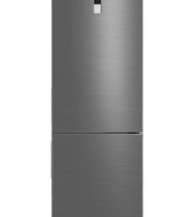 ثلاجة بفريزر سفلي ميديا ، سعة 310 لتر ، نوفروست ، فضي - MDRB424FGN46