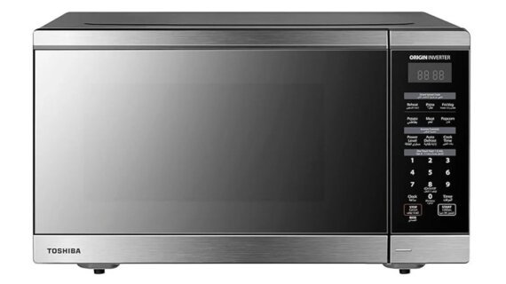 ميكروويف توشيبا ، 1200 وات ، 36 لتر ، ML3-EM36PFI(MB) - فضي