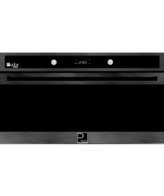 فرن بلت ان غاز بالكامل ديجيتال من بيورتي، 90 سم، سعة 98 لتر، أسود - OPT901DARK GXD