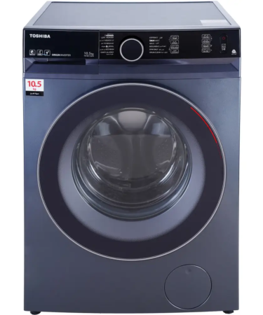 غسالة ملابس فول اوتوماتيك توشيبا، 10.5 كيلو، ديجيتال، انفرتر، واي فاي، TW-BK115GF4EG(MK) - رمادي