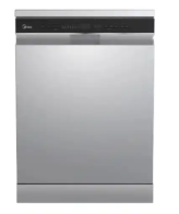 غسالة اطباق ميديا Wi-Fi ديجيتال، 14 فرد، 9 برنامج، ستانلس ستيل - MDWEF1433D(SS)-WI-EG