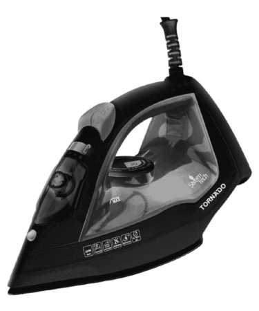 مكواه بخار تورنيدو 2000 وات ،متعدد الالوان - TST-2000D