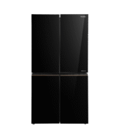 ثلاجه توشيبا 4 باب زجاج اسود 696 لتر انفرتر /ميديا GR-RF895WIA-PGN(22)