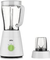 خلاط كهربائي براون، 1.5 لتر، 500 وات، ابيض - JB0115WH