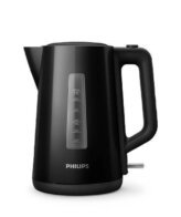 كاتيل كهربائي فيليبس Series 3000، سعة 1.7 لتر، 2200 وات، اسود - HD9318/20