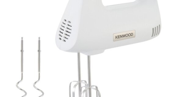 مضرب يدوي كينوود ، قدرة 450 وات ، ابيض - HMP30.A0SI