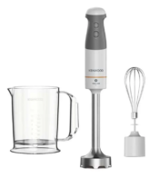 هاند بلندر كينود، 500 مل، 850 وات، HBM40.002WH - ابيض رمادي