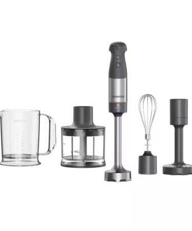 خلاط يدوى كينوود ثلاثي الشفرات، 1000 وات، اسود - HBM60.307GY